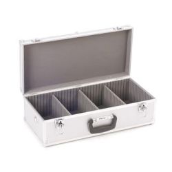 CD FLIGHTCASE 80CD'S ALU-LOOK
