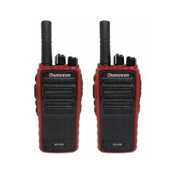 PORTOFOON 446MHZ 0,5W 16 KANALEN ROOD SET VAN 2
