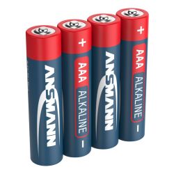 BATTERIJ ALKALINE 1.5V AAA 4 STUKS