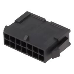 BEHUIZING MALE 2X7P
