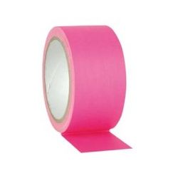 GAFFA TAPE NEON ROSE 50MM X 25M