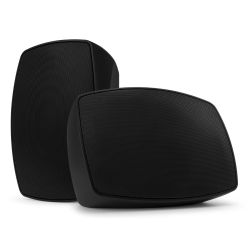 WANDSPEAKERS 6'' 40W 100V ZWART IP5X PER SET