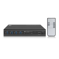 KVM SWITCH 2 POORT USB-C/HDMI 4K60HZ