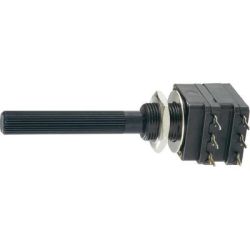 POTMETER STEREO LIN 6MM AS 1K