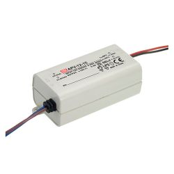 LED VOEDING 15V/0.80A 12W IP30 BEHUIZING