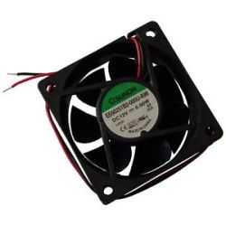 VENTILATOR 12V/DC KOGELLAGER 60X60X25MM 32,8M3/H 29DB