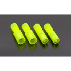 STEKKER 4.9MM GEEL MALE + FEMALE 5 STUKS