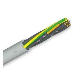 STUURKABEL 4X0.50MM2 GRIJS