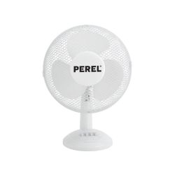 TAFELVENTILATOR 30CM WIT 3 STANDEN