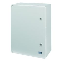BEHUIZING MET DEUR 500X350X190MM IP65 MET DICHTE DEUR