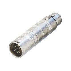 VERLOOP 3P XLR FEMALE - XLR 5P MALE
