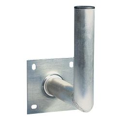 MUURBEUGEL 25CM HAAKS 50MM ALUMINIUM