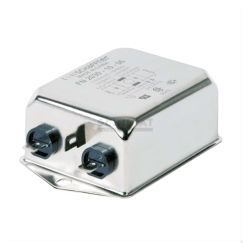 EMI NETFILTER 1 FASE 1 TRAPS 250V 4A  MET 6,3MM FASTON AANSLUITING