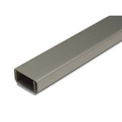 KABELGOOT STAALGRIJS 20X10MM AANTAL 2X1M PLAK