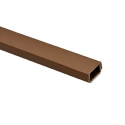 KABELGOOT BRUIN 20X10MM AANTAL 2X1M PLAK