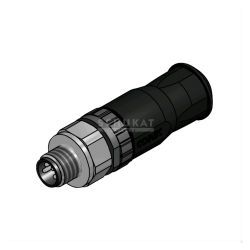 STEKKER M8X1 MALE 4P IP67