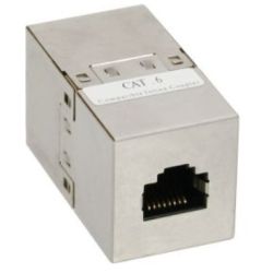 RJ45 KOPPELSTUK 8P 1:1 SHIELDED CAT6