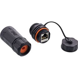 RJ45 CHASSISDEEL FTP CAT5E RJ45->RJ45 IP68