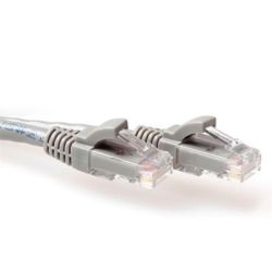 PATCHKABEL UTP CAT6A 2M GRIJS SNAGLESS