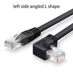 PATCHKABEL UTP CAT6A 2M HAAKS LINKS ZWART