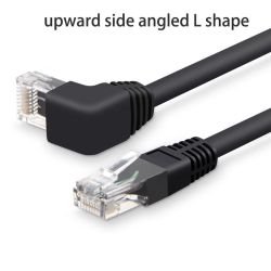 PATCHKABEL UTP CAT6A HAAKS UP ZWART 2M