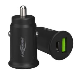 UNIVERSELE SIGARETTE LADER 12VDC USB-C EN USB 30W QUICK CHRGER