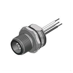 CHASSIS M12X1 MALE 4P FRONT KABEL 50CM 0,2MM2