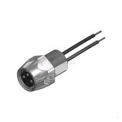 CHASSIS M8X1 FEMALE 4P KABEL 20CM 0,20MM2