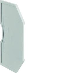 AFSLUITPLAAT 4MM2 GRIJS
