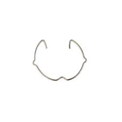 VEERRING INBOUWSPOT 35MM MET NOK