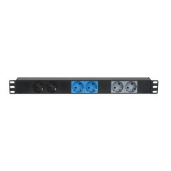 POWERSPLIT 6 X SCHUKO + 1 X CEE 16A STEKKER