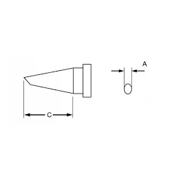 SOLDEERSTIFT 4,5MM VOOR WELLER WS81