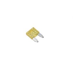 AUTOZEKERING MINI PLUG IN 20A GEEL