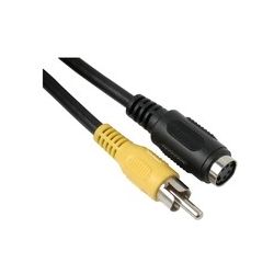 VERLOOP SVHS FEMALE - TULP MALE KABEL 0.2M