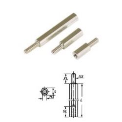 AFSTANDBUS M3 5MM INWENDIG/UITWENDIG 10 STUKS SLEUTEL 5.0MM