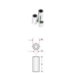 AFSTANDBUS 8MM M3 ALUMINIUM 50 STUKS