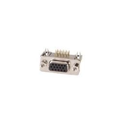 D.SUB 15P CHASSIS FEMALE HIGH DENSITY