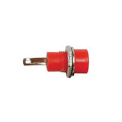 STEKKERBUS 4MM ROOD SOLDEERAANSLUITING