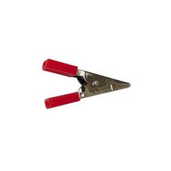 KROKODIL KLEM ROOD 50MM SOLDEERAANSLUITING