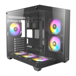 CX800 ELITE MIDI-TOWER ZWART RGB ZONDER VOEDING