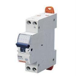 ZEKERINGAUTOMAAT 10A 2 POLIG B-KARAKTERISTIEK DIN-RAIL 17.5MM