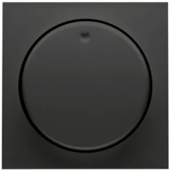 DIMMER KNOP MAT ZWART