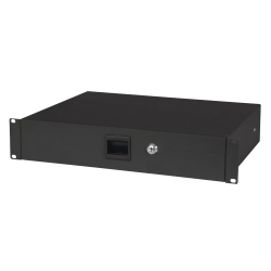 19'' LADE 2U ZWART MET SLOT