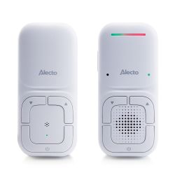 MODERNE FULL ECO AUDIO-BABYFOON MET KRISTALHELDERE DECT-GELUIDSKWALITEIT EN LANGE STAND-BYTIJD WIT