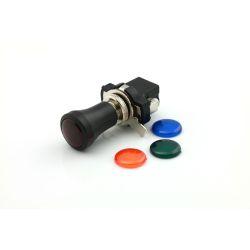 TREKSCHAKELAAR 1 X MAAK 8,3A 12-24VDC MET VERLICHTING EN 3 LENZEN (EXCLUSIEF LAMP)