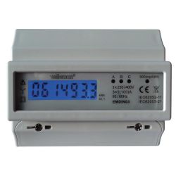 KILOWATT UUR METER KWH DIGITAAL 3-FASE