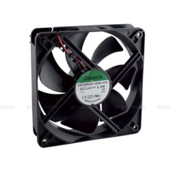 VENTILATOR 24V/DC KOGELLAGER 120X120X25MM 183,8M3/H 44,5DBA