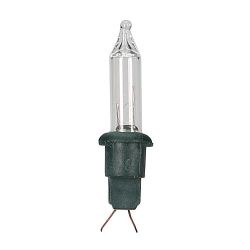 LAMP STEEK 1.5V HELDER FITTING GROEN 5 STUKS