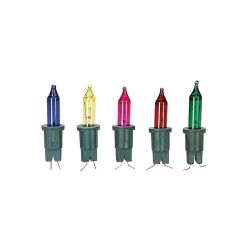 LAMP STEEK 7V GEKLEURD FITTING GROEN