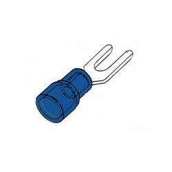 VORK RECHT 6.4MM BLAUW 10 STUKS